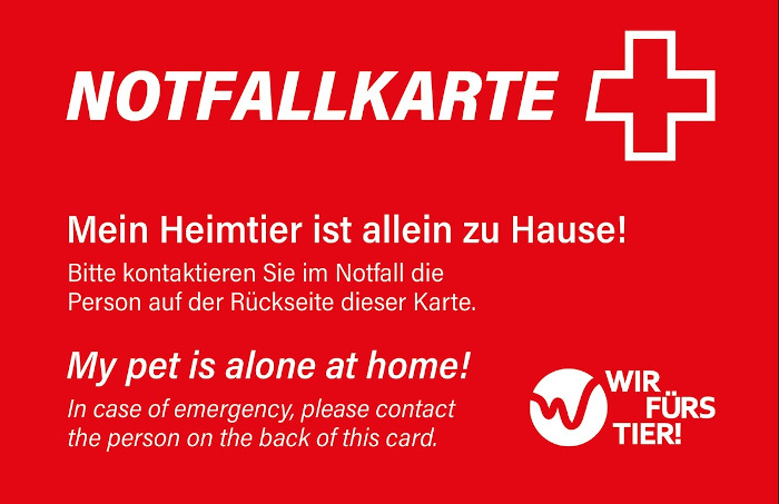 Notfallkarte & Katzen-Vorsorge im Notfall - Katzenportal.de